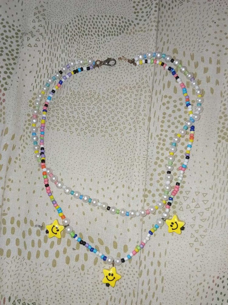 Cute Star layered Necklace, Y2K, AESTHETIC
