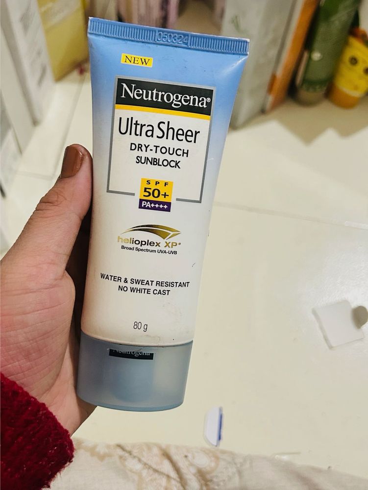 Neutrogena Ultra Sheer Sunblock SPF 50+