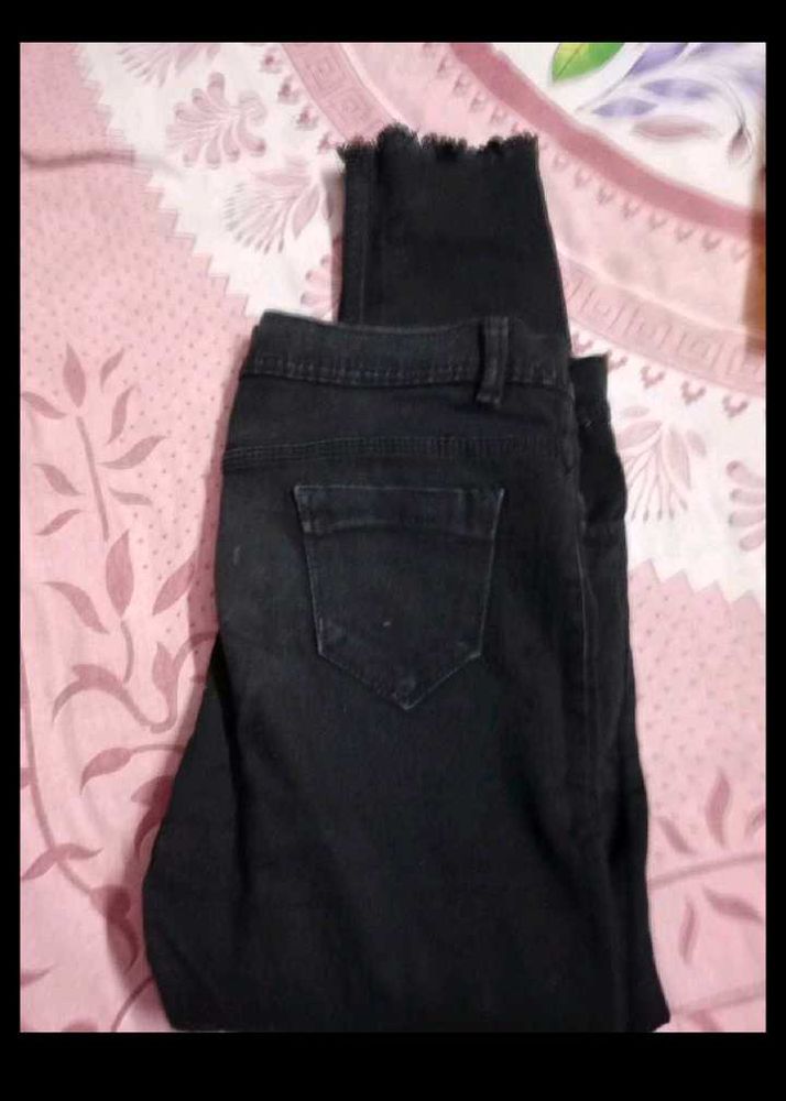 Black Denim Jeans