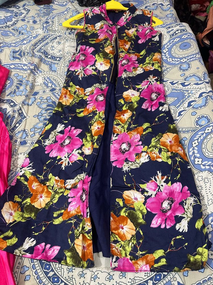 Floral Print Kurta