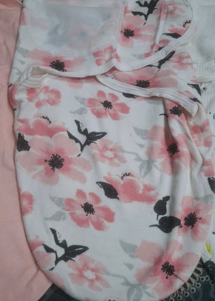 Floral Baby Swaddle