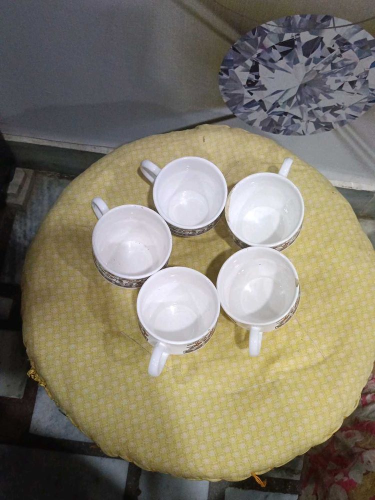 Vintage Tea Cups - Set of 5