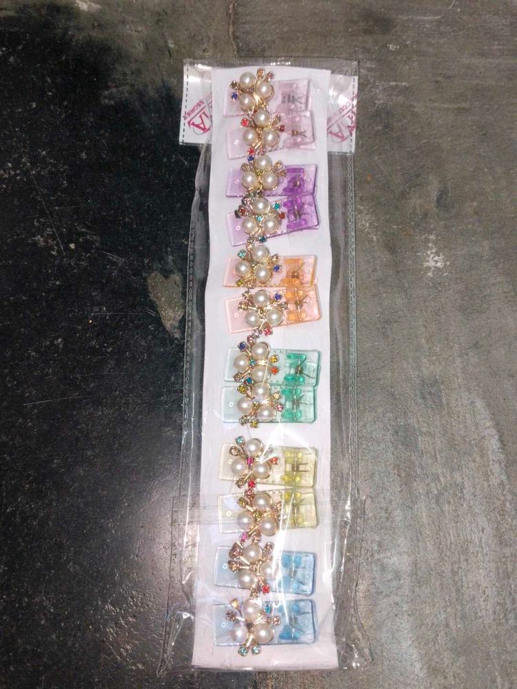 Pearl Hair Clips
