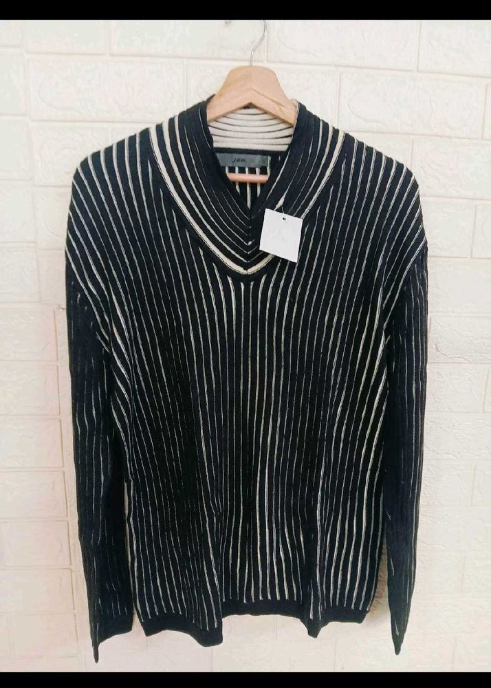 Striped Knit Sweater