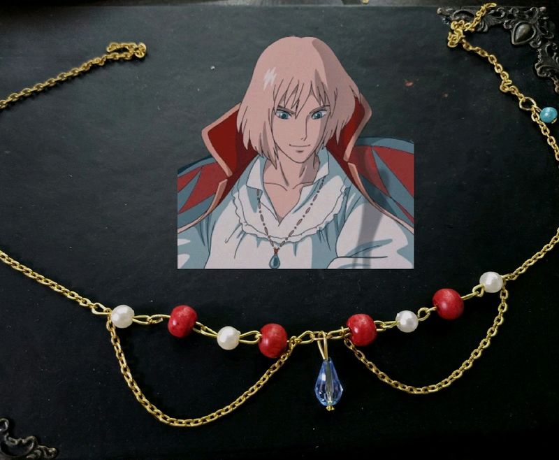 Anime howl Inspired Necklace