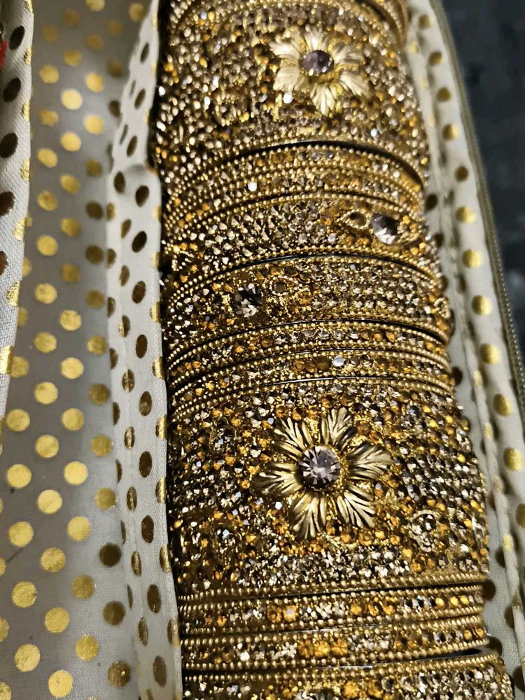 Golden Bangle Set