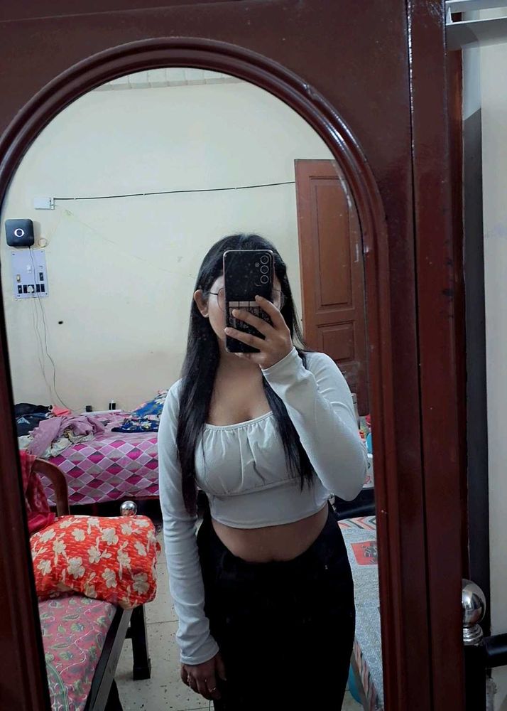 Full Sleeve White Top