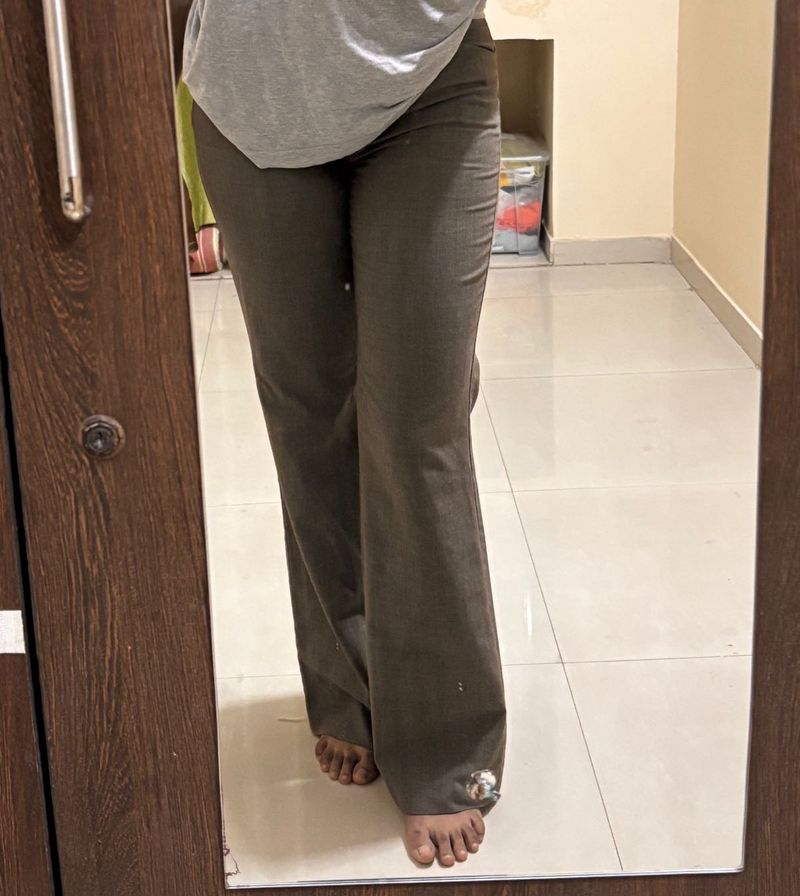 Flared Thrifted Trouser