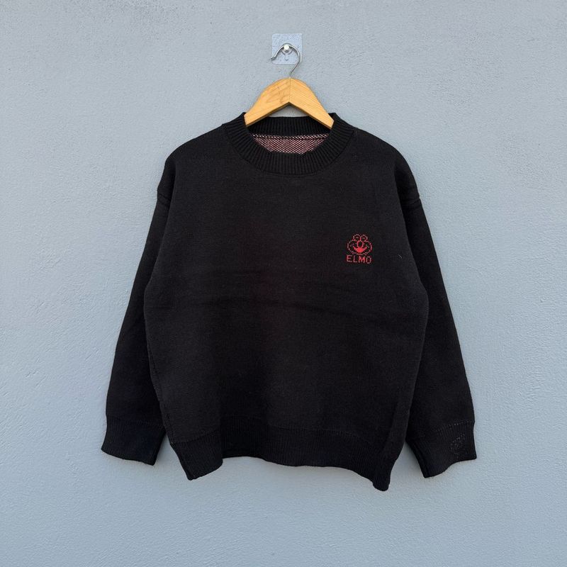 ELMO Black Sweater