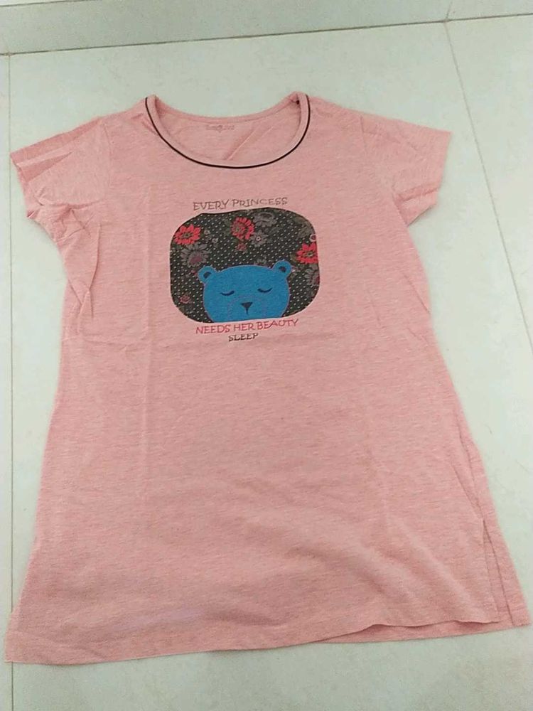 A Perfect Lounge Wear Tshirt With Comfortable Fit