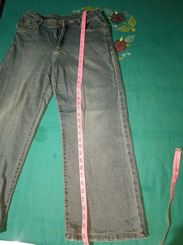 Women Straight High Waist Jean