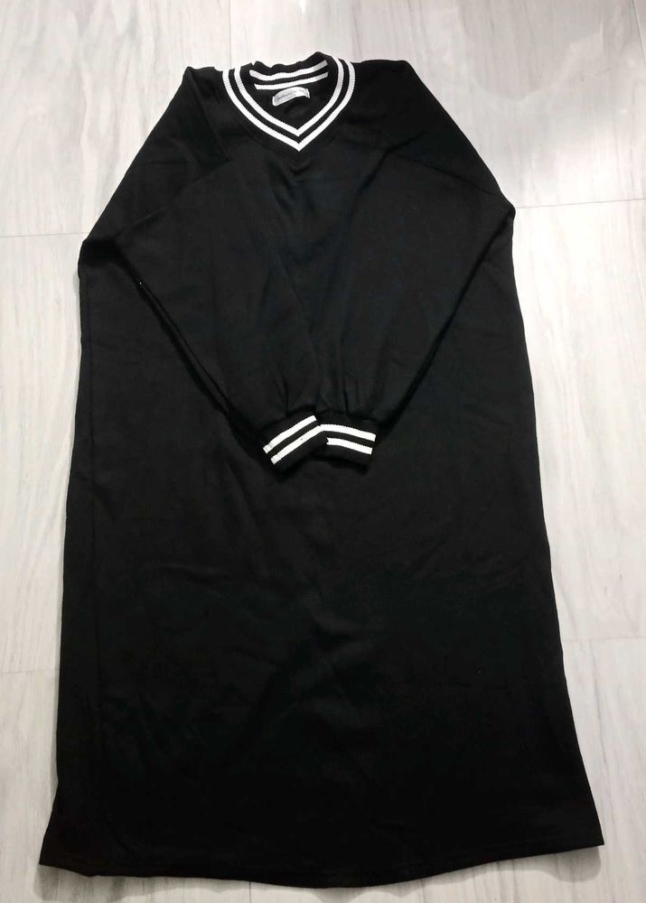 Oversized Korean Long Bodycon Sweater Dress