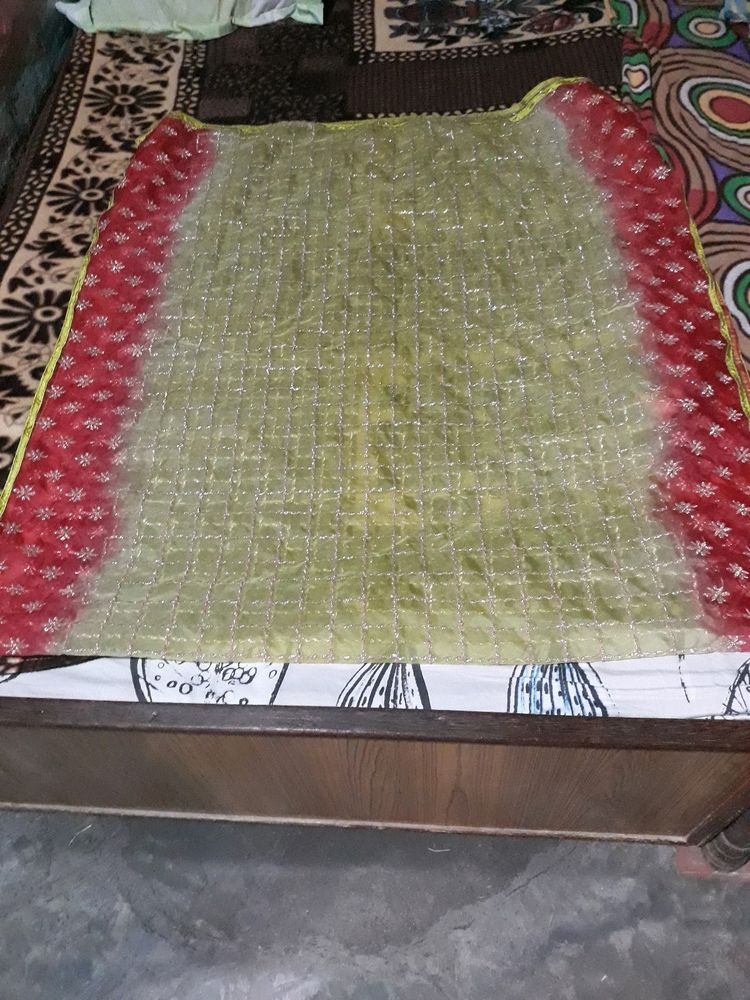 Red And Green Dupatta