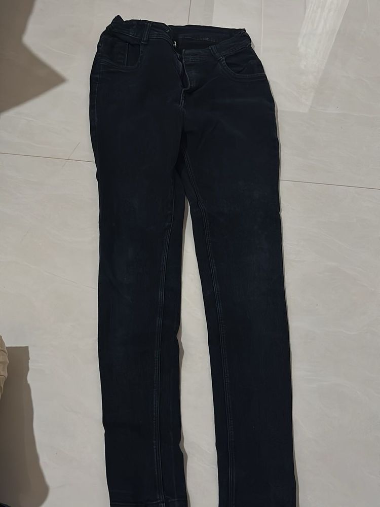 Black Denim Jeans