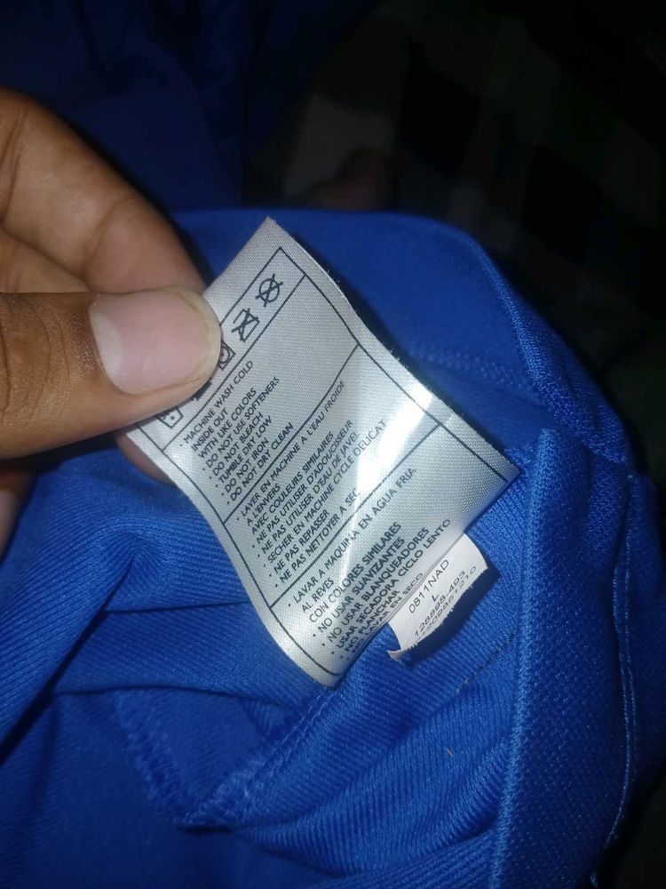 Nike Blue Polo Shirt