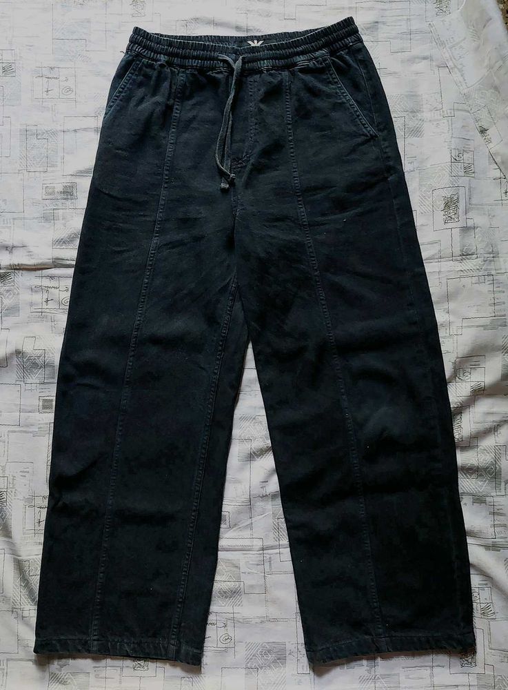Black Baggy Jeans Lower