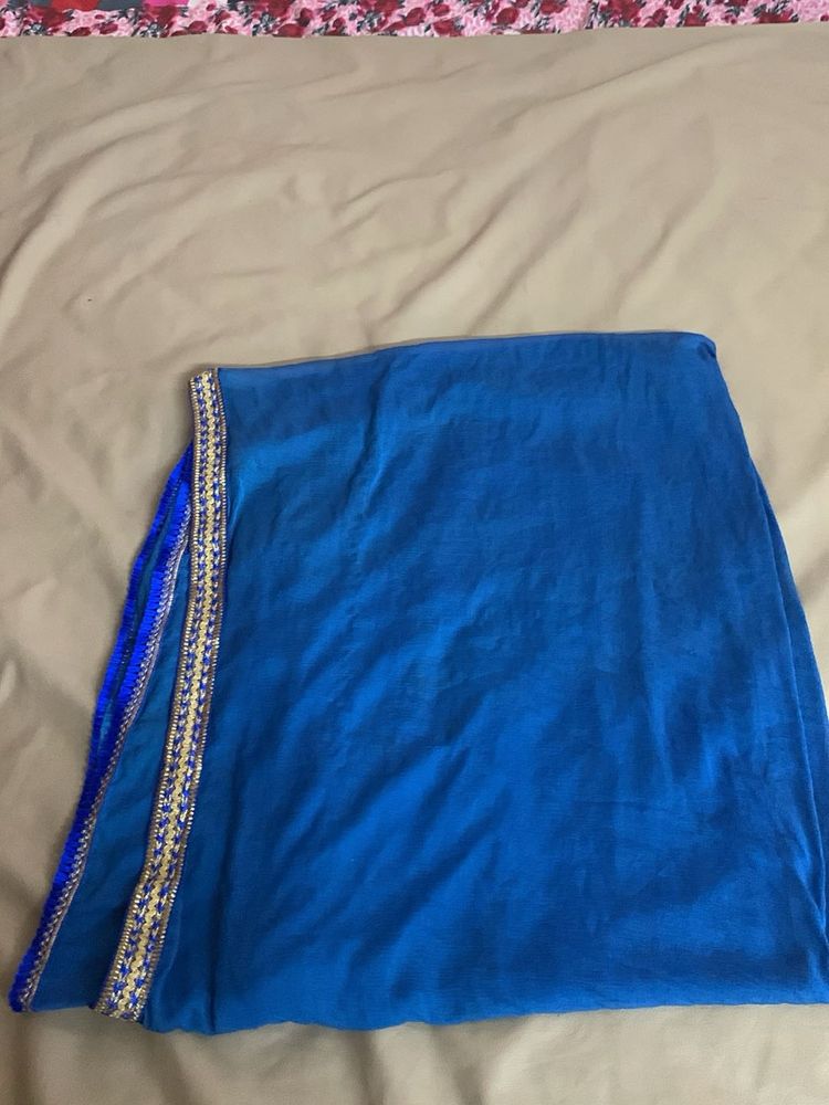 Blue Dupatta