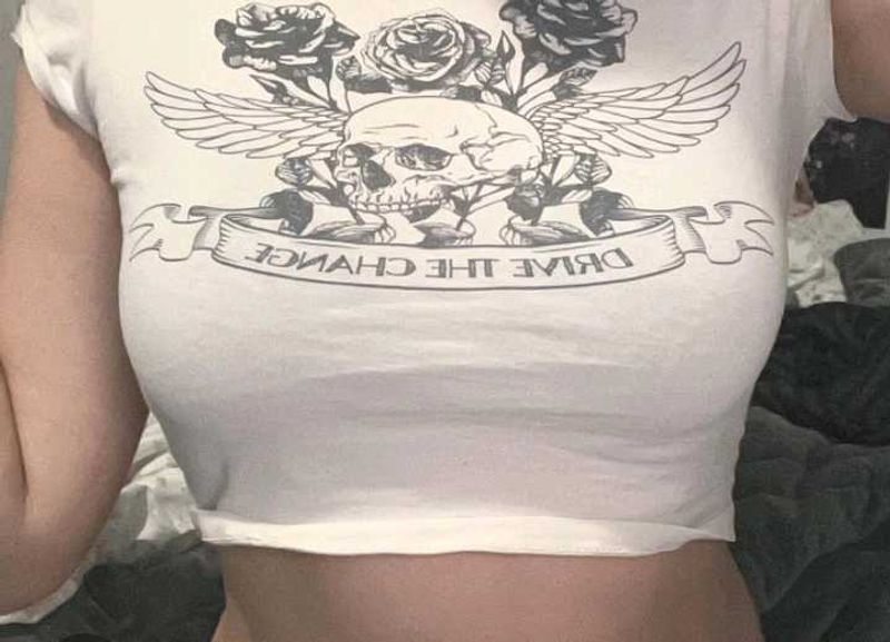 Y2K Cropped Tee