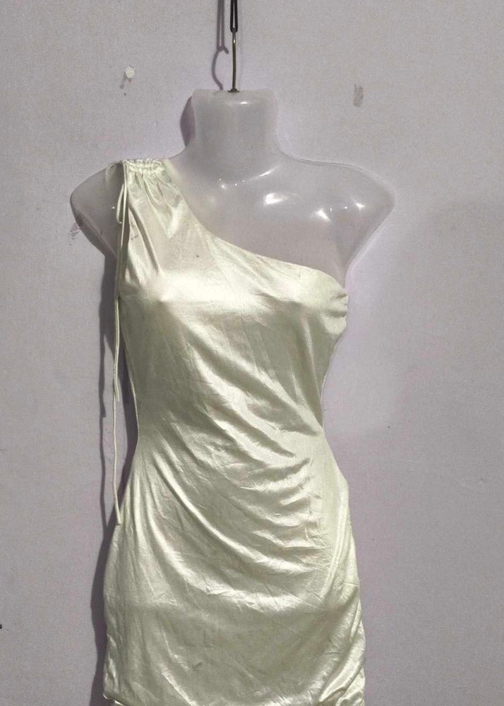 One Shoulder Mini Dress