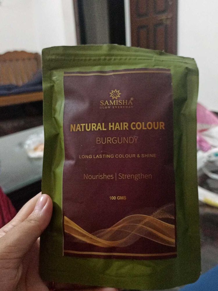 Samisha Burgundy Hair Colour