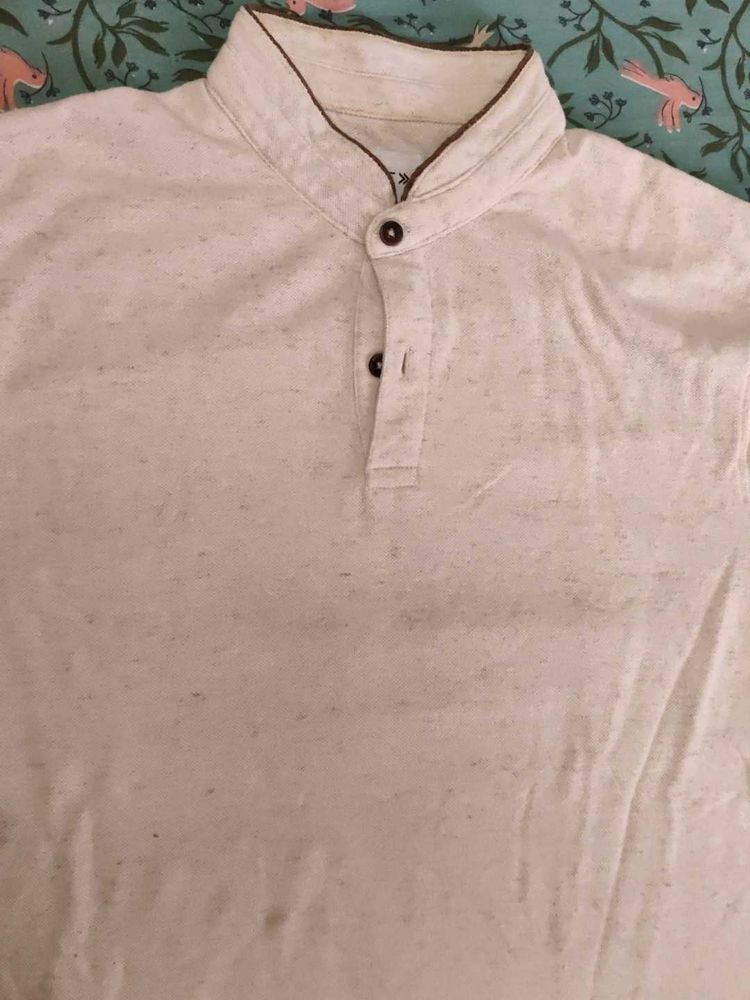 Code Tshirt - M - Cream Color