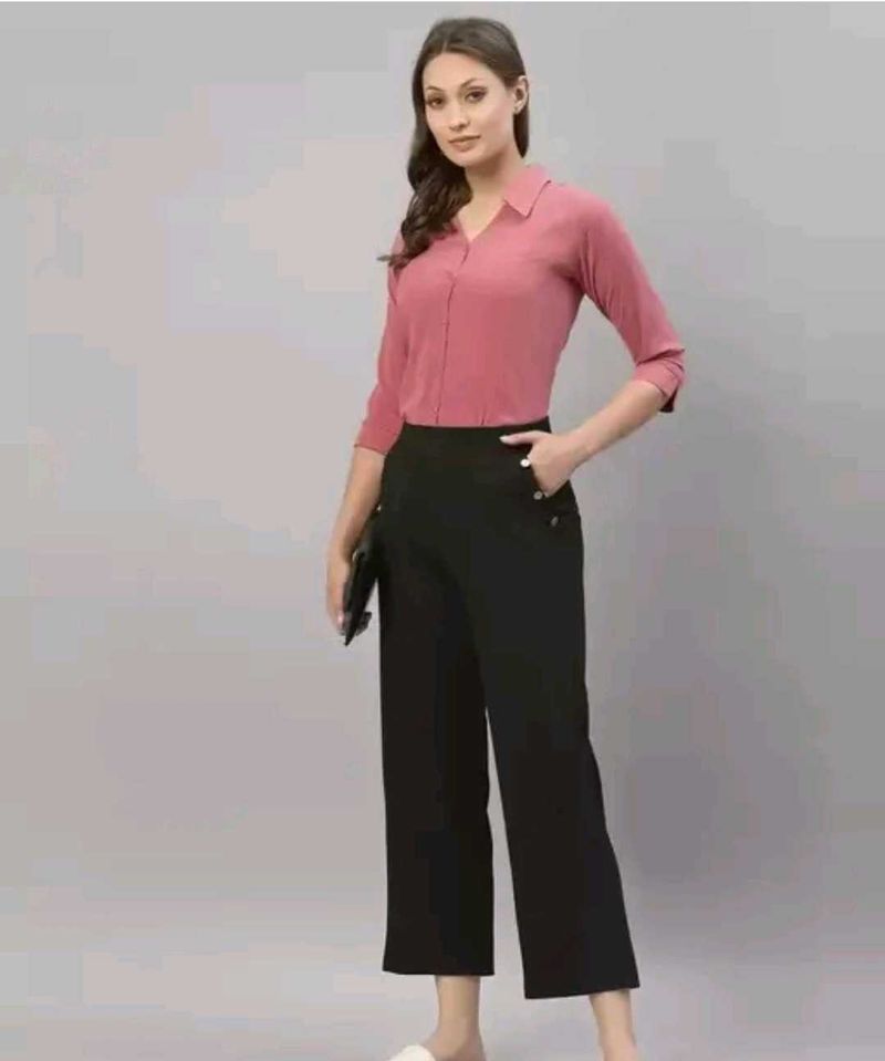 Rose Button-Down Shirt