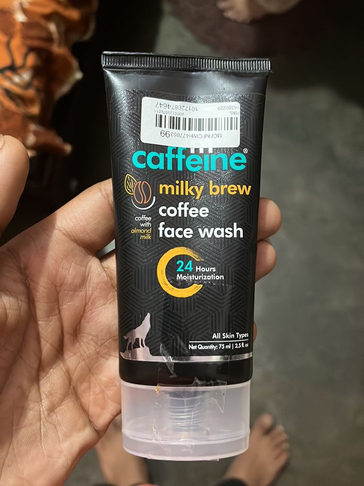 Mcaffeine Milky Brew Coffee Face Wash