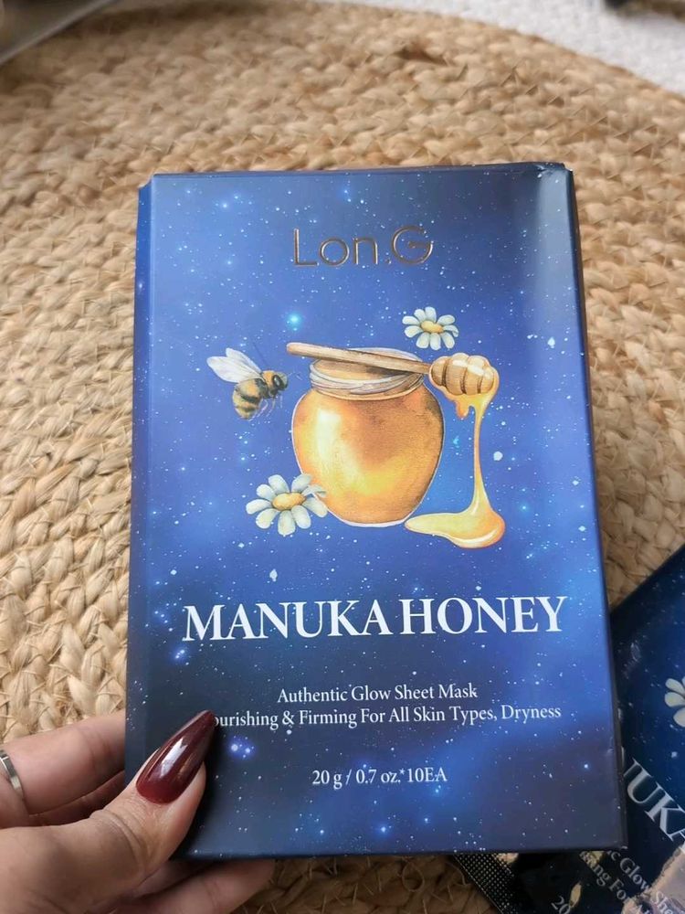 Korean Lon.G Manuka Honey Sheet Masks 6
