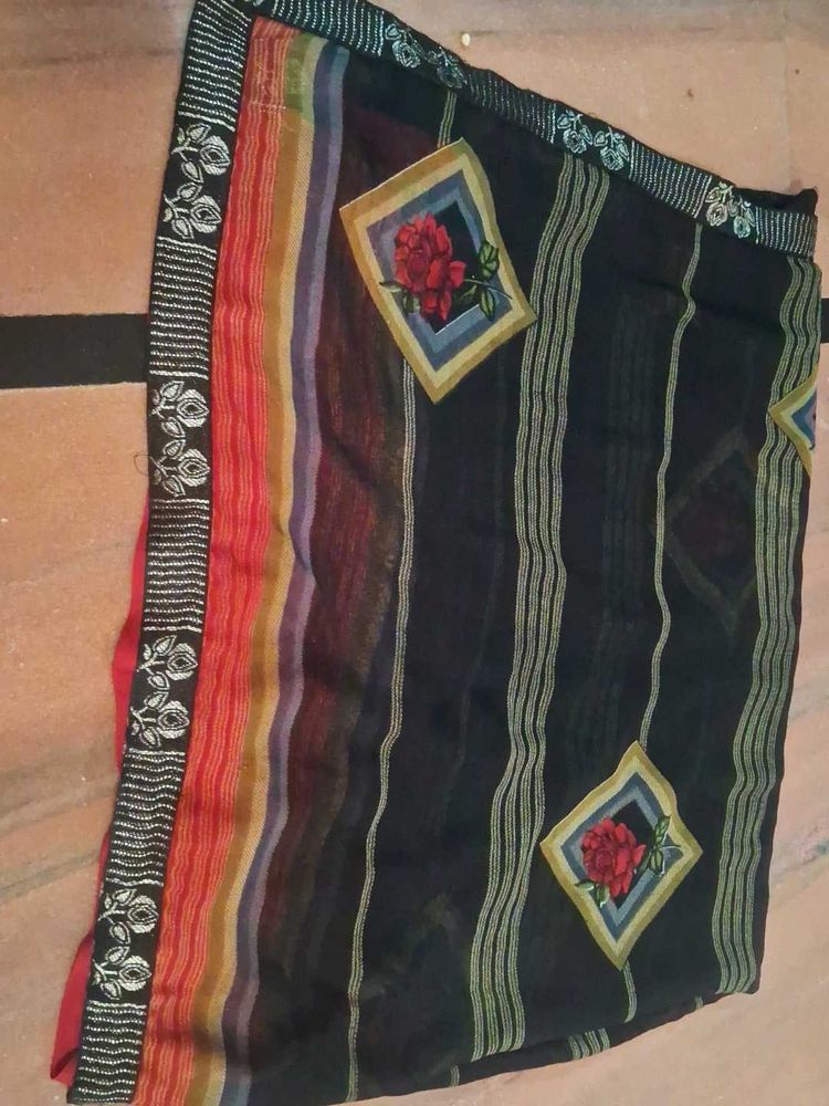 Elegant Printed Saree
