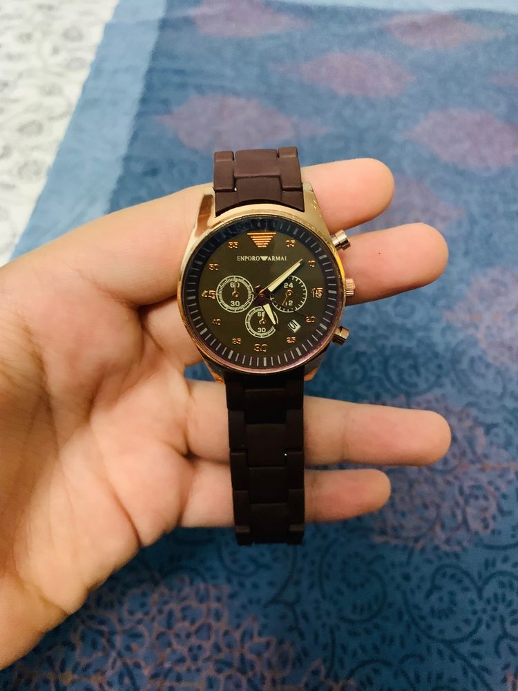 Elegant brown Wrist Watch 🔥