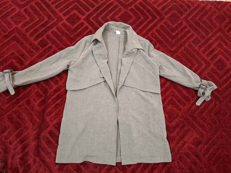 Gray Trench Coat