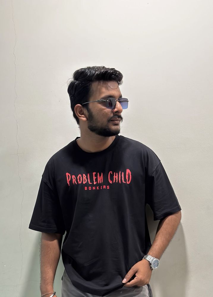 Cool Black Graphic Tee