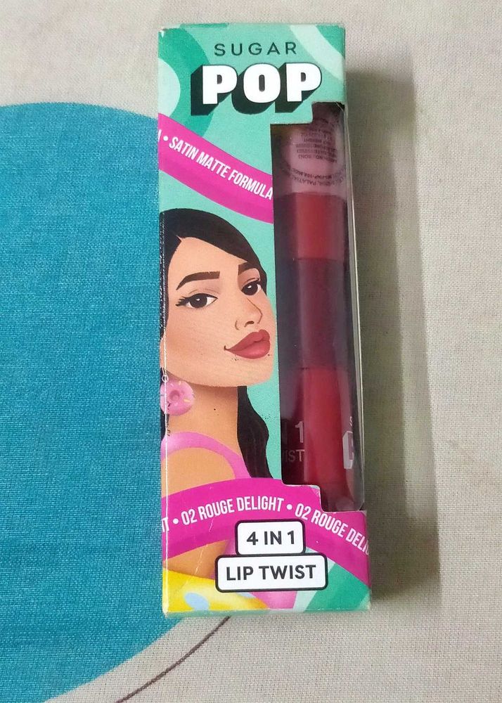 SUGAR 4-in-1 Lip Twist (Lipstick) New