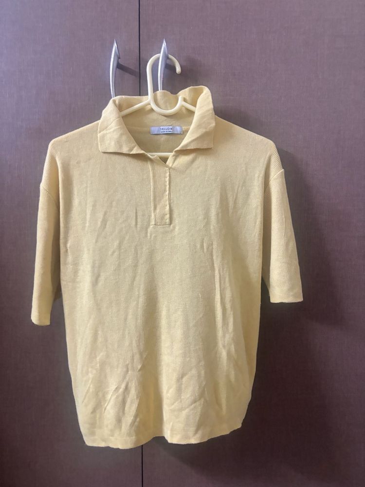 Korean Branded Coller Tshirt