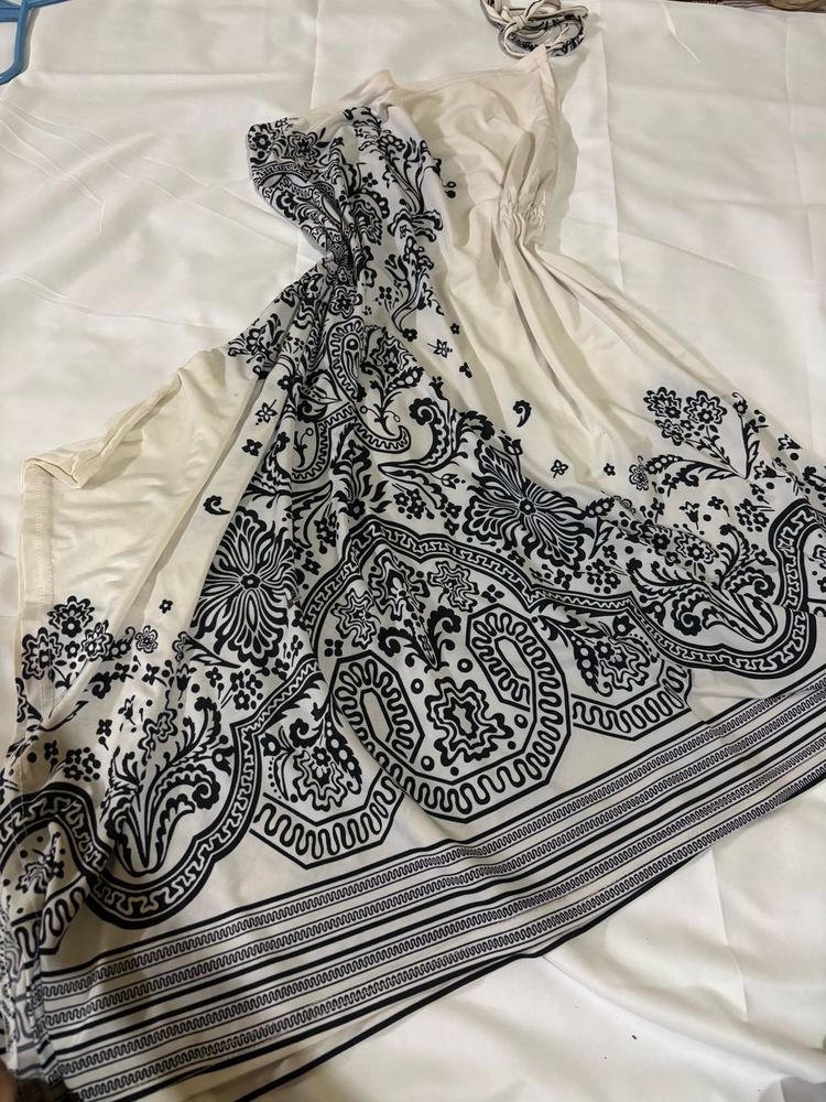 Paisley Print Dress