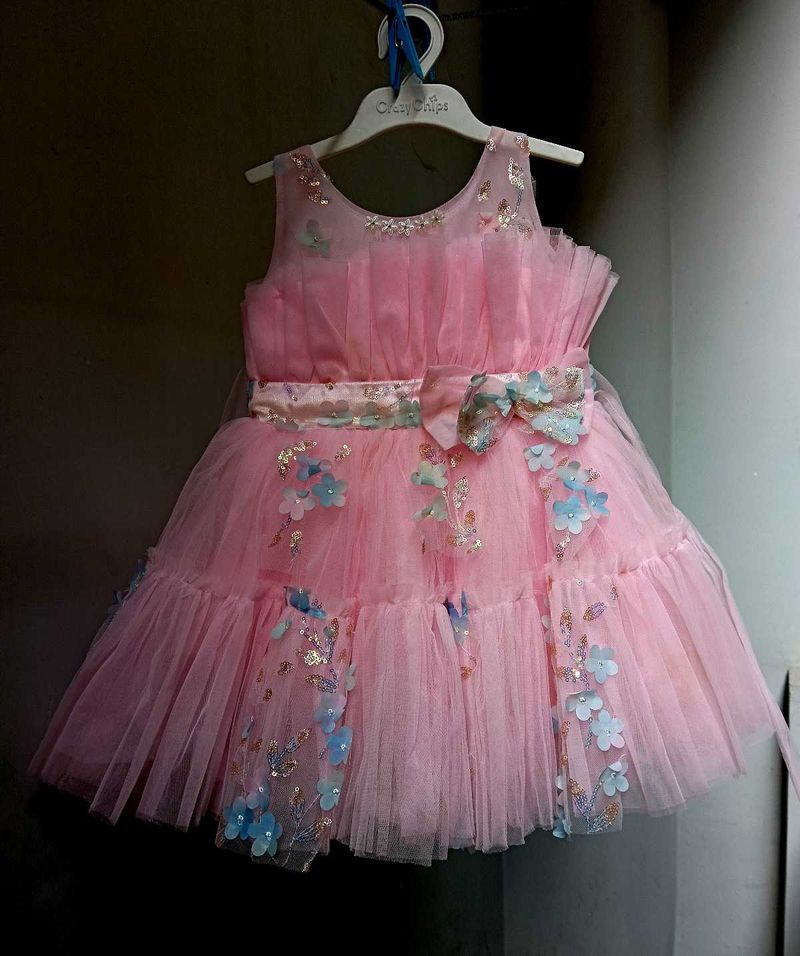 Cute Pink Party Dress