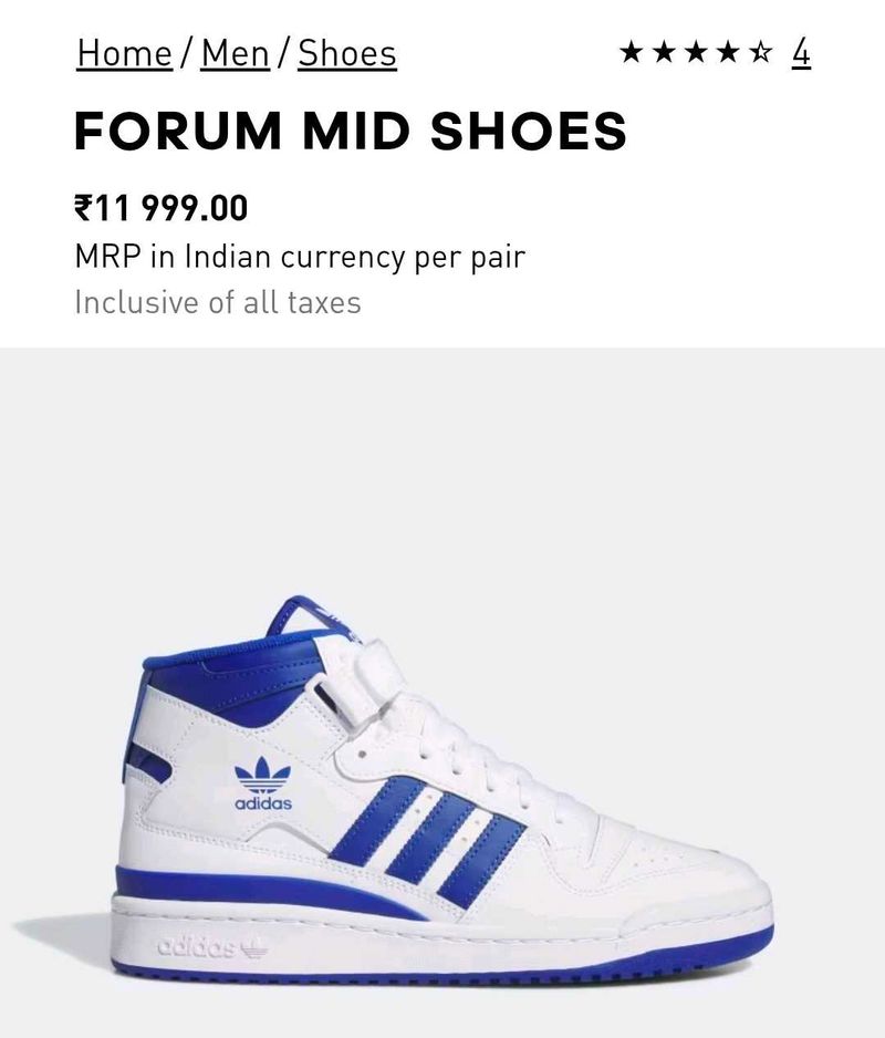 Adidas Forum Mid Shoes