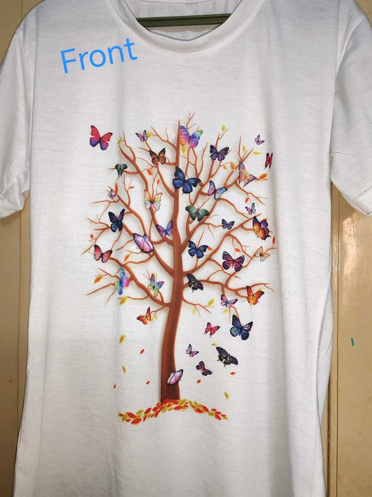 Tshirt Butterfly Print🎊😍