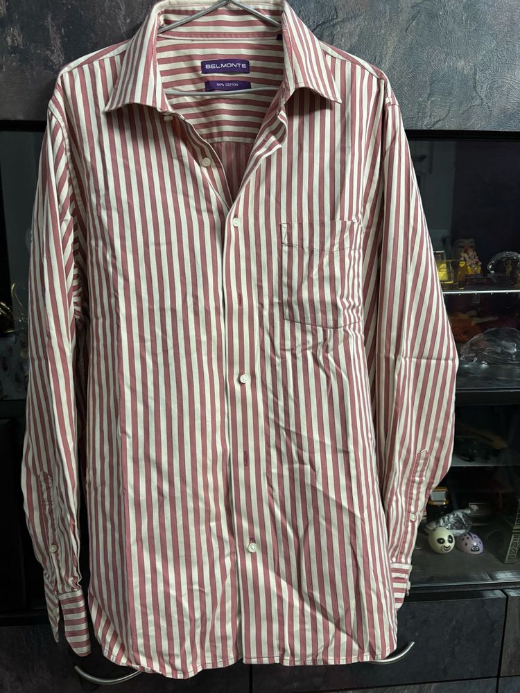 Belmonte Striped Button-Down Shirt