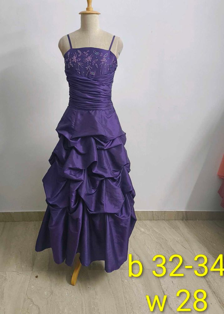Purple Party Dress