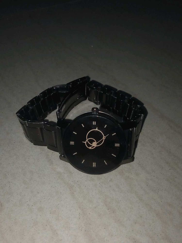 Elegant Black Women&#39;s Watch – Like New ✨