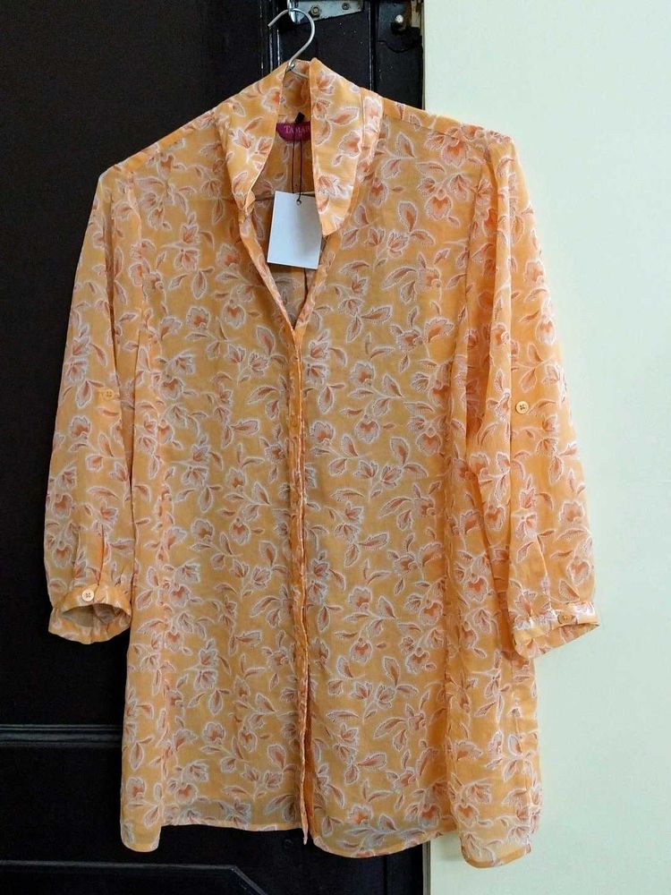 Sale🔥Floral Orange Top