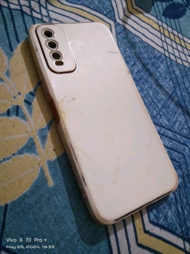 Vivo Y Series White Mobile Case