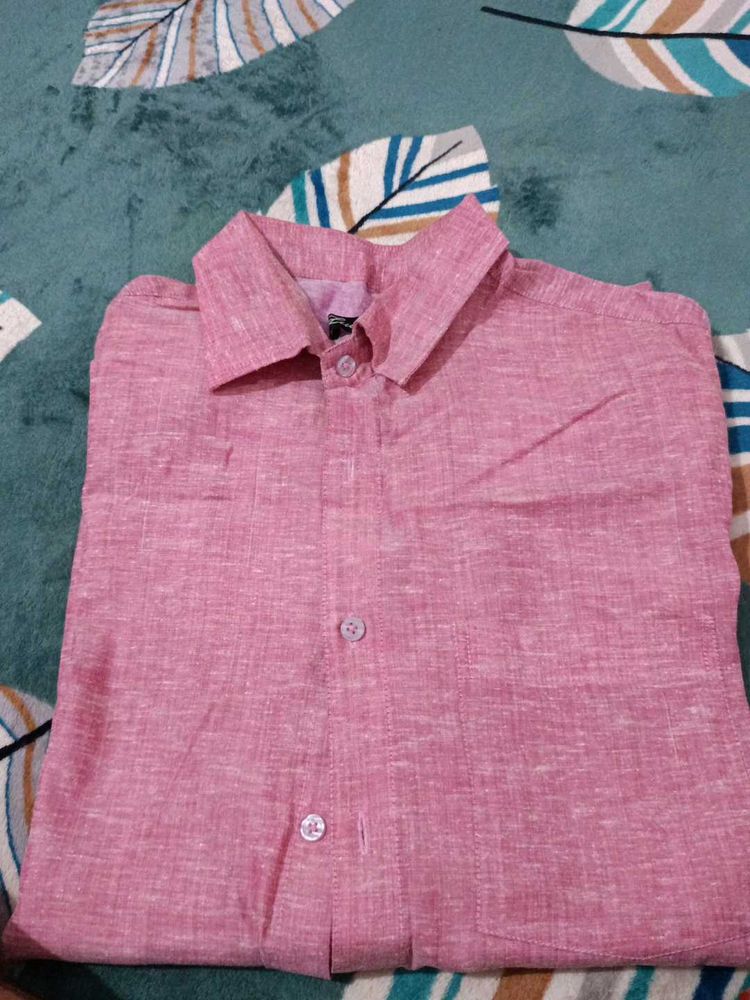 Pink Casual Shirt