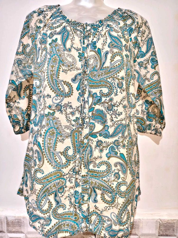 Paisley Print Top 34"- 36"