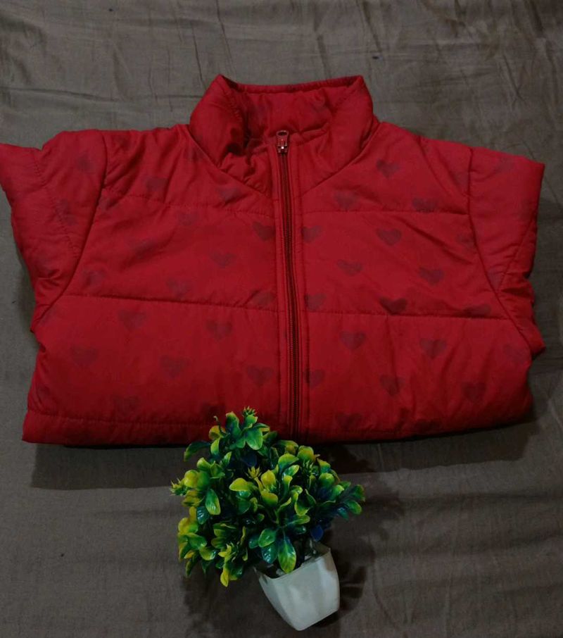 Red Heart Padded Jacket