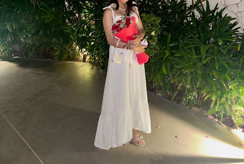 Elegant White Maxi Dress