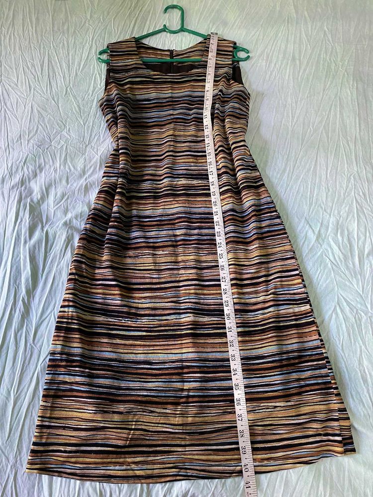Striped Midi Dress 32/34