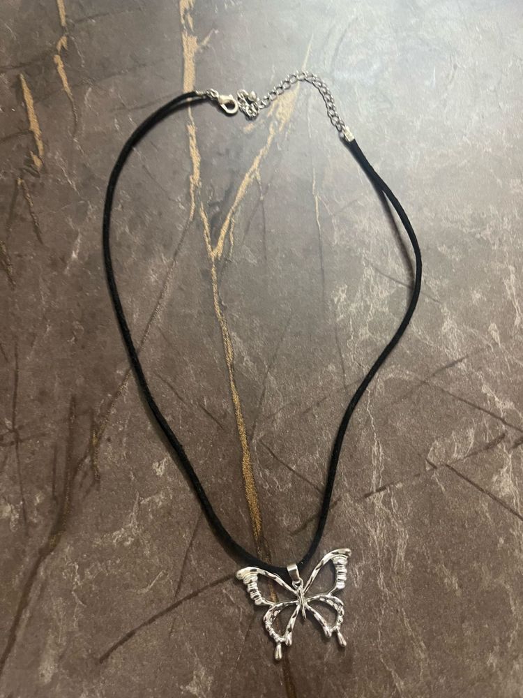 Butterfly Pendant Necklace