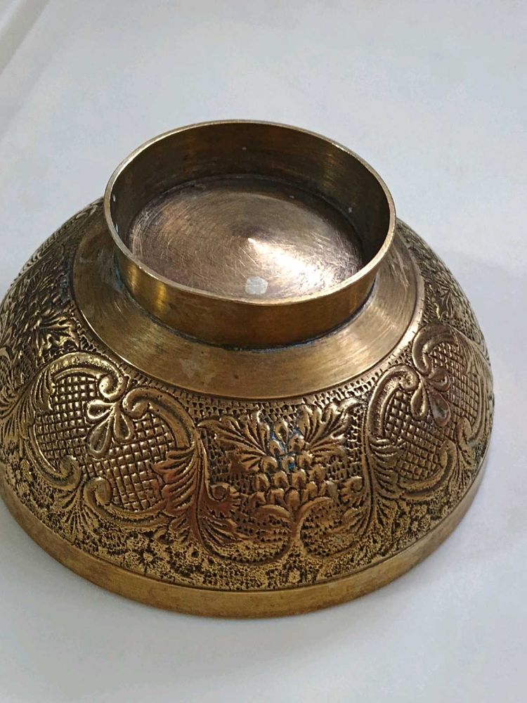 Vintage Brass Bowl